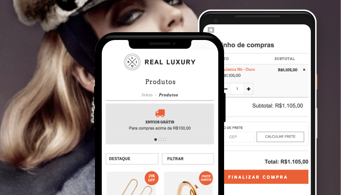 Layout Diamond: uma brilhante experiência de compra Layout Diamond: uma brilhante experiência de compra